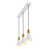 White/Brass Gold