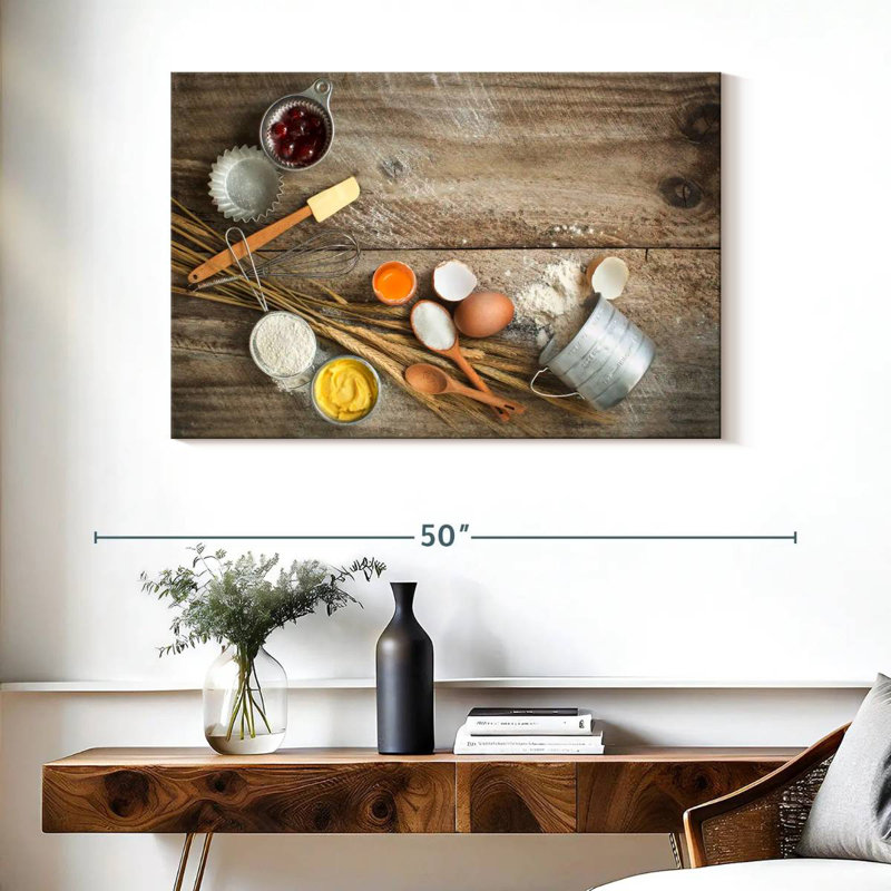 Baking Essentials, 26" H x 39" W