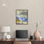 Paysage boisé sur toile, art classique rétro par Art Remedy-104334494-104334504