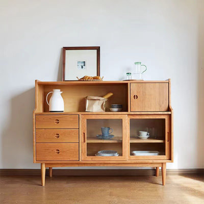 Armoire d'appoint multifonctionnelle à pieds hauts