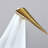 Spritz Solid Brass LED Armed Sconce-127950338