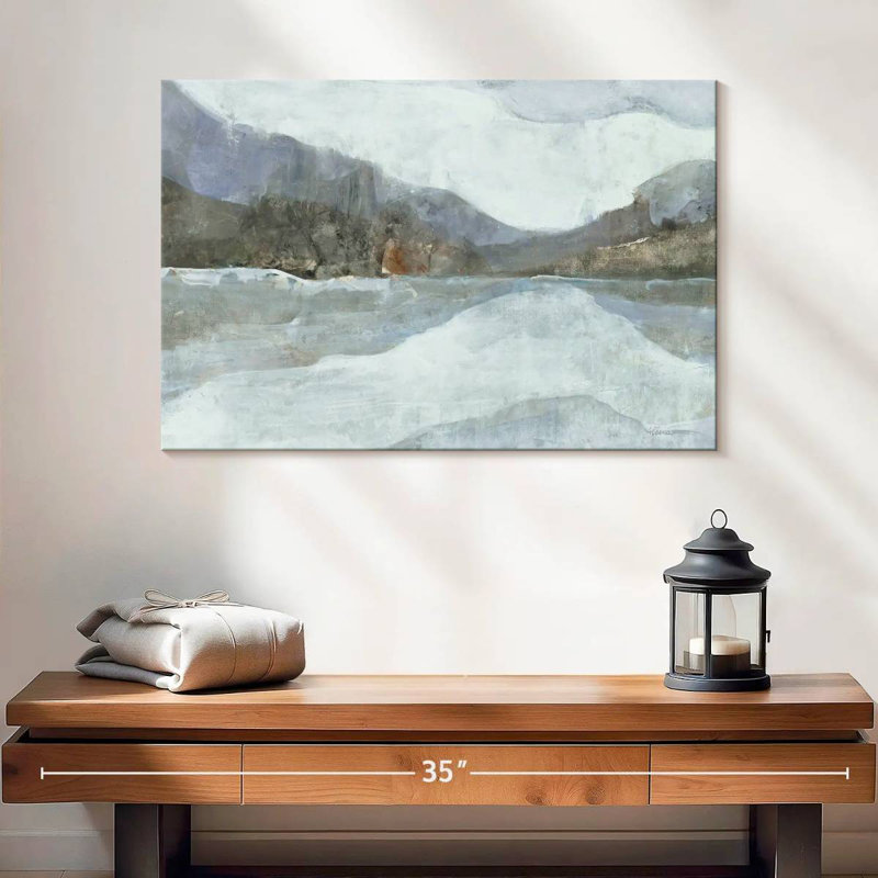 Alvord Light Winter Landscape I, 16" H x 24" W