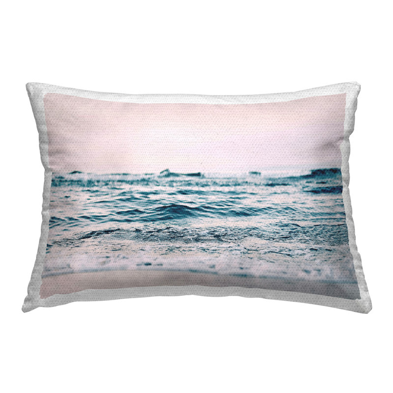Coussin d'extérieur Ocean Wave Blush
