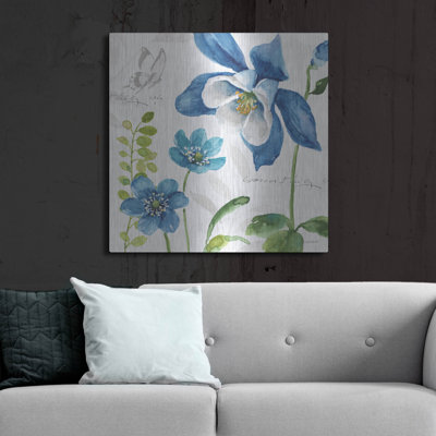 «Blue and Green Garden III» par Lisa Audit