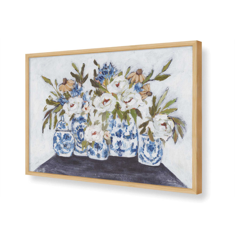 Reproduction d'art «Southern Charm» par Amanda Hilburn, L 48 x H 36, Tanné, Impression encadrée