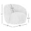 Adley Plush Swivel Accent Chair