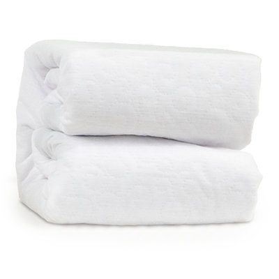 Protège-matelas ajusté haut de gamme, silencieux et imperméable