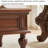 Solid wood storage coffee table
