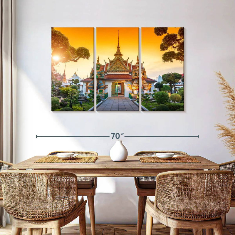 Adella Wat Arun Gate, 36" H x 57" W