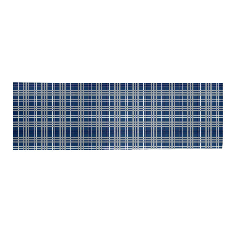 Plaid Indoor Rug, Runner 2'6" x 8'