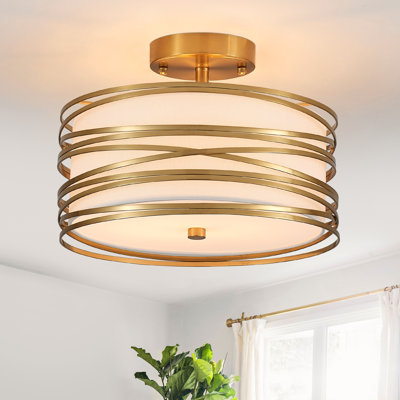 Plafonnier semi-encastré Modern