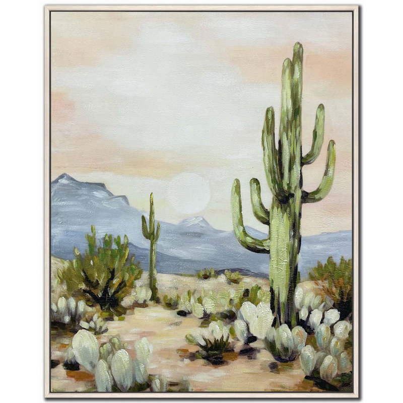 Desert Morning II Canvas Wall Art
