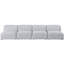 Canapé modulaire en lin durable bleu marine Hollowayville-386533998