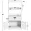 Armoire de salle de bain sur pied l 24 po x H 48 po x P 13 po Grossi-430040072