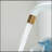 Modern White And Rose Gold Faucet Brass Bathroom Basin Faucet Design Deck Mounted Water Mixer Tap-119318201