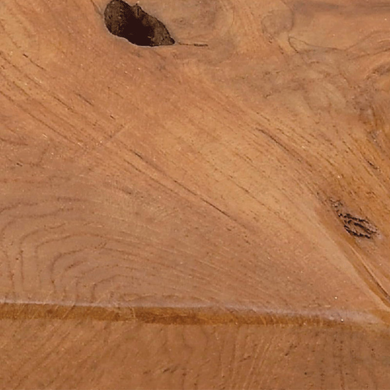 Table basse / banc en teck