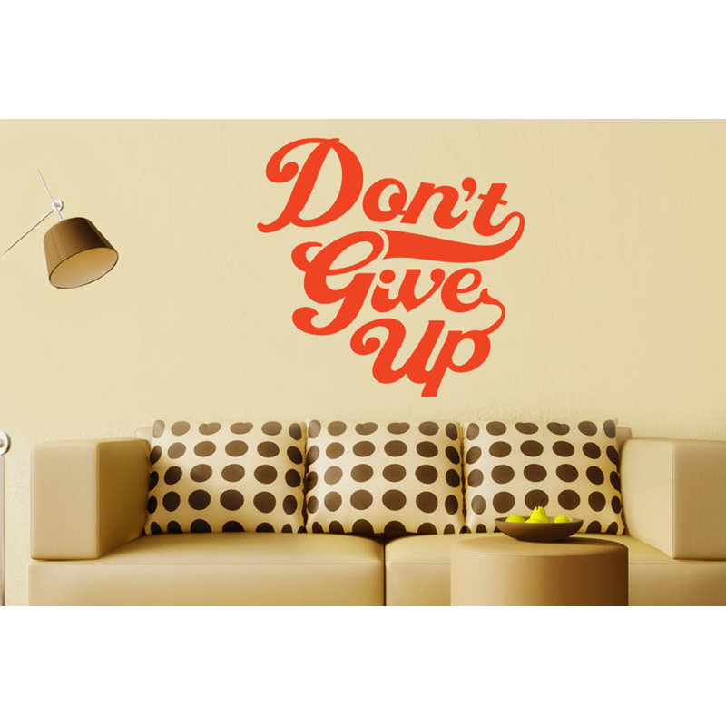 Wall Decal, Orange