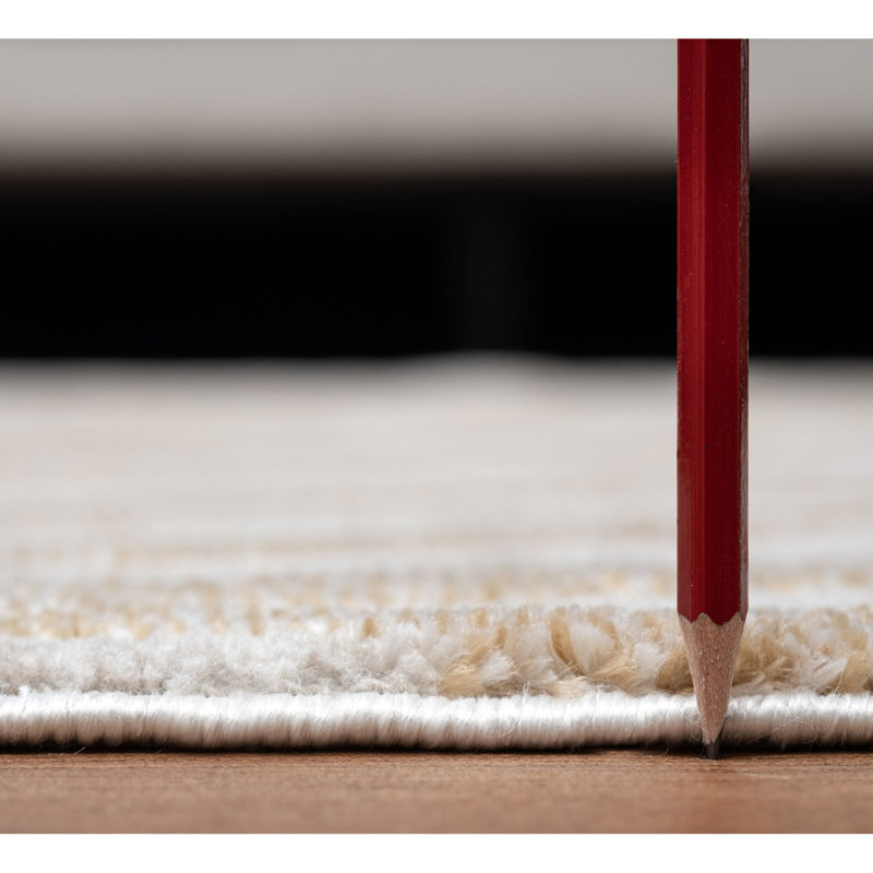 2ft X 3ft Gold Area Rug, Elegant And Soft With Stain Resistance For Your Home Elegance Stain- - A Jubilant