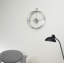 2 Puntos Metal Analog Wall Clock-2135122130