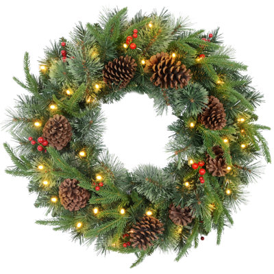 Faux 60cm Wreath