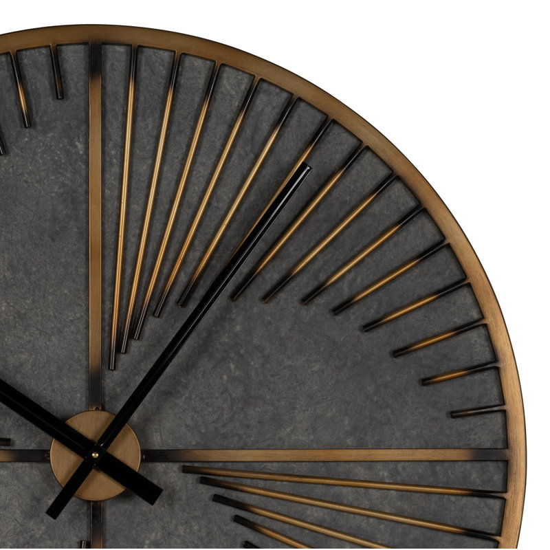 Metal Analog Wall Clock