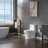 1.28 GPF Elongated One Piece Dual-Flush Toilet with Soft-Closing Seat,MAP Flushing 1000G-58712949
