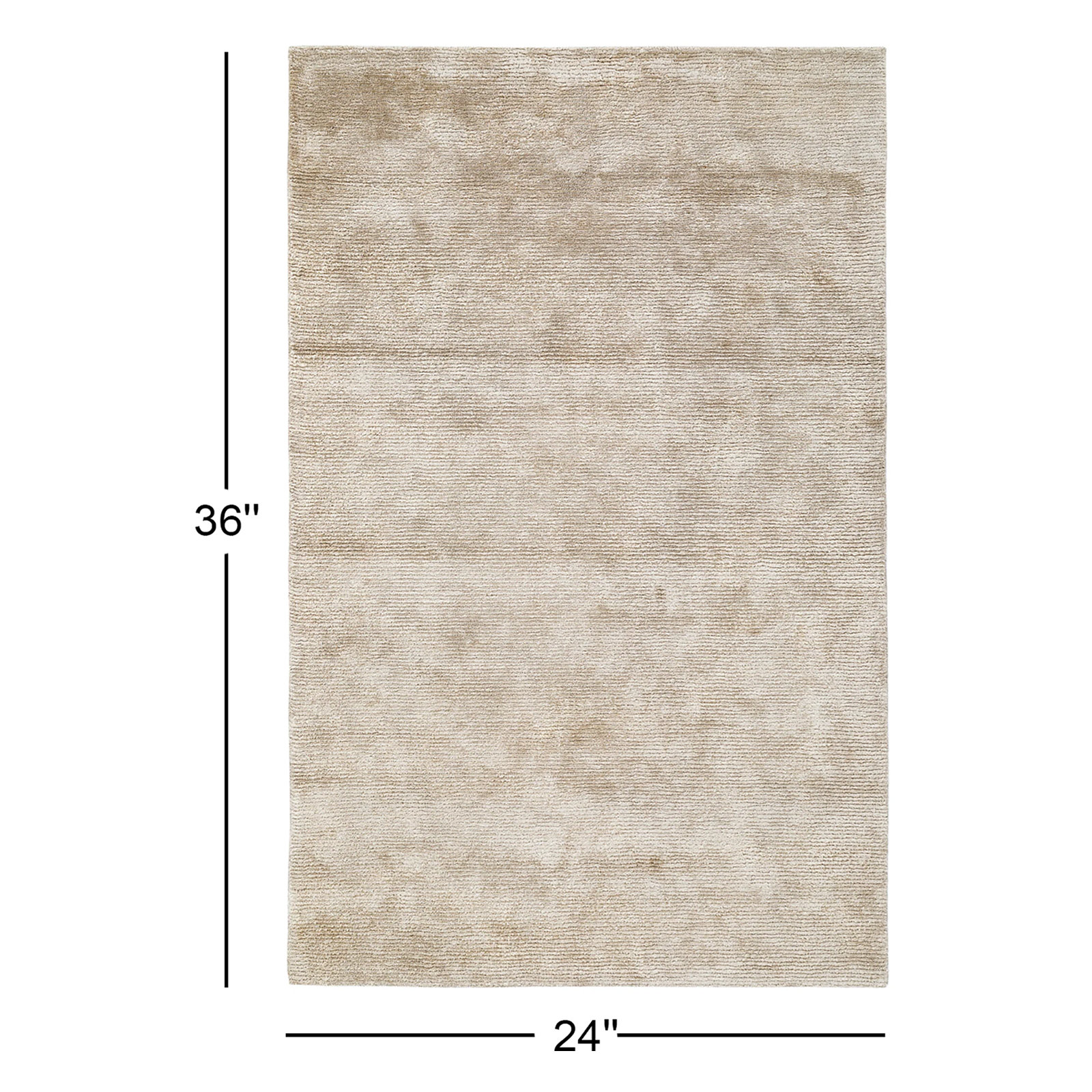 Cliona Hand-Tufted Jute Rug, Rectangle 2' x 3'