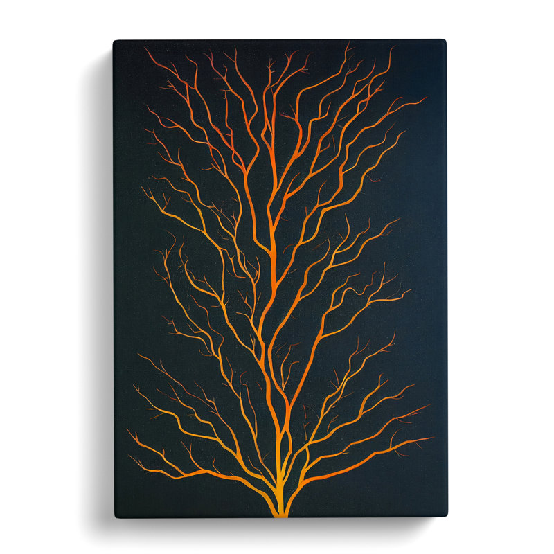 XC1022-1480X Classical Tree Art No.3 - Wrapped Canvas Print, 50cm H x 35cm W
