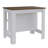 Kitchen Island, Three Concealed Shelves