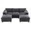 Canapé modulaire 86,5 po Chenille