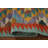 Geometric Kilim Oriental Wool Runner Rug 2x7