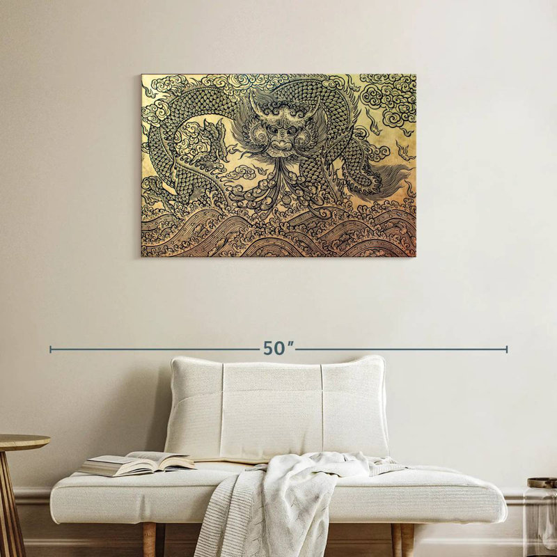 Brampt Legendary Dragon, 24" H x 36" W