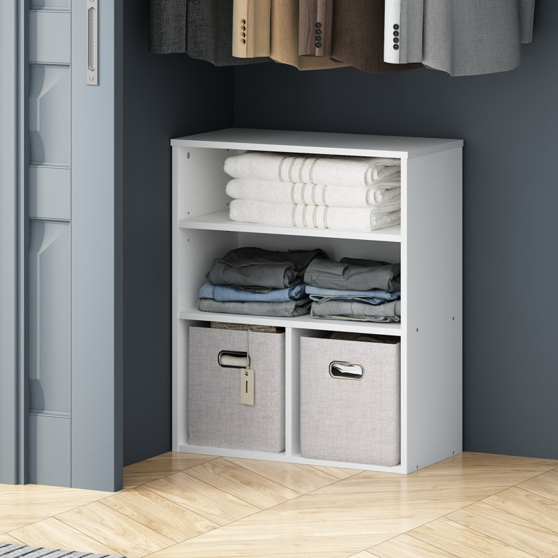 Rangement pour vêtements et garde-robe à 3 niveaux Furinno Reed