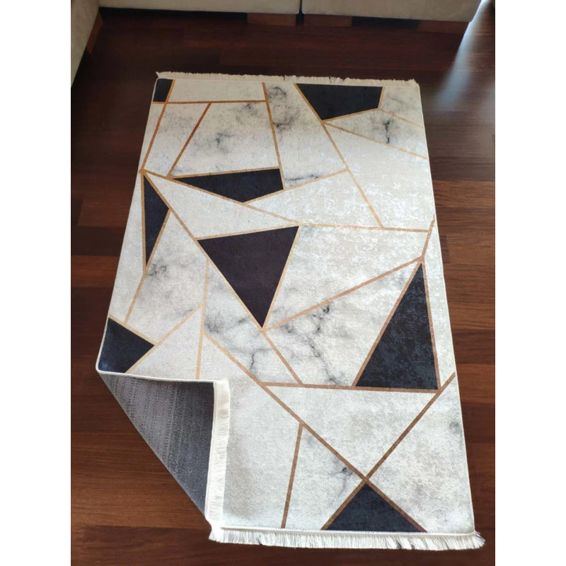 Tapis Toscana avec envers antidérapant, Rectangle 3 pi 11 po x 8 pi 10 po