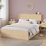 Boho Natural Rattan Storage Bed