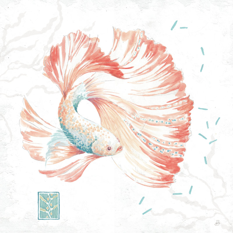 Delicate Sea II - Wrapped Canvas Print, 76cm H x 76cm W
