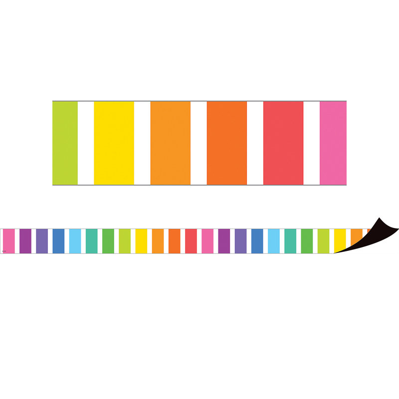 Bordure magnétique rayée par l'enseignant