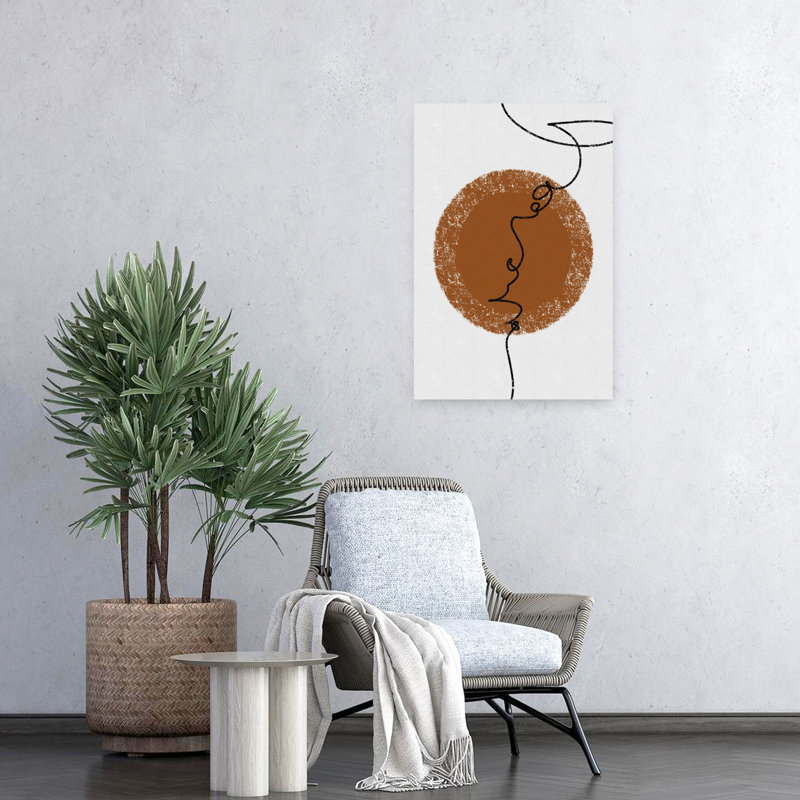 Art contemporain, art contemporain abstrait, H 24 po x l 16 po