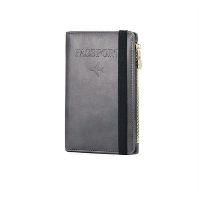 Backpack Xiangyin Leather Travel Multifunctional Bag For Men And Women Document Clip Thin Wallet
