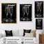 Verre noir et blanc Essence I - Champagne, art mural-434221290-434221293