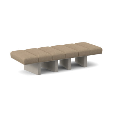 Banc rembourré Oblique