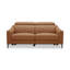 Causeuse inclinable en cuir véritable Anisia-400922578