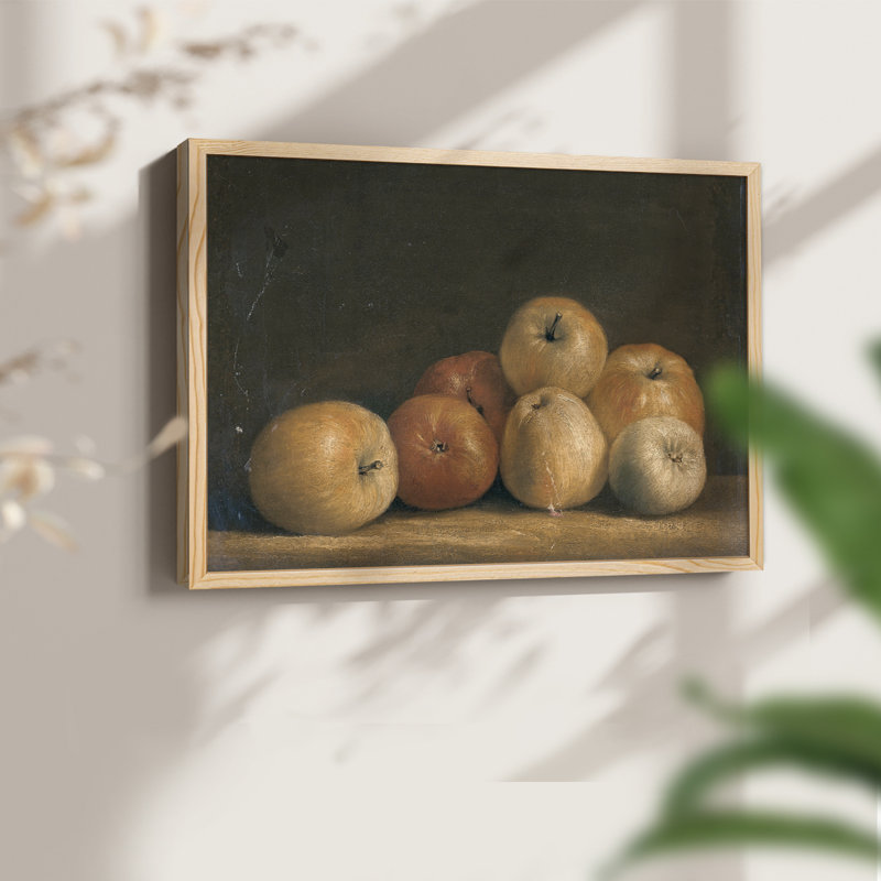 Motif floral rétro CV imprimé, Naturel, H 22 po x l 28 po