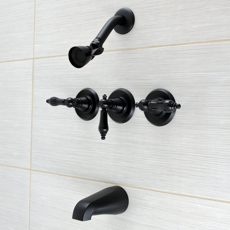 Robinet de douche Duchess, Noir mat