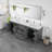 Wauconda 83" Double Bathroom Vanity Set