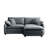 Two-Seater Sofa  With One Footrest-363164951-363164950
