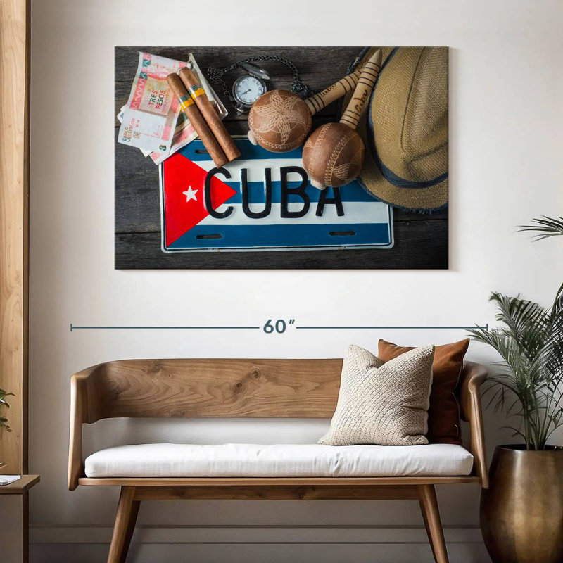Nicci All Things Cuba, 32" H x 48" W