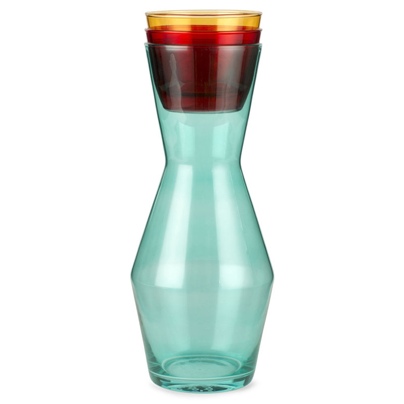 1L Carafe, Turquoise