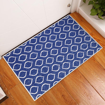 Banhart Non-Slip Geometric Indoor Doormat