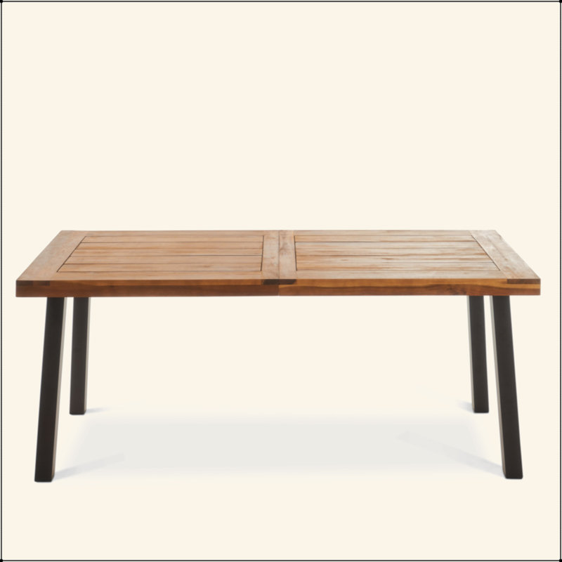 Table de salle à manger de style industriel exquis pour des espaces élégants